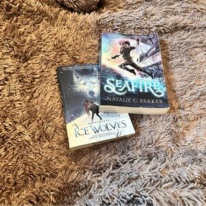 Mystical fantasy teen Young Adult book bundle: Seafire and Elementals Ice Wolves